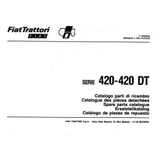 Fiat 420 - 420DT Parts Manual